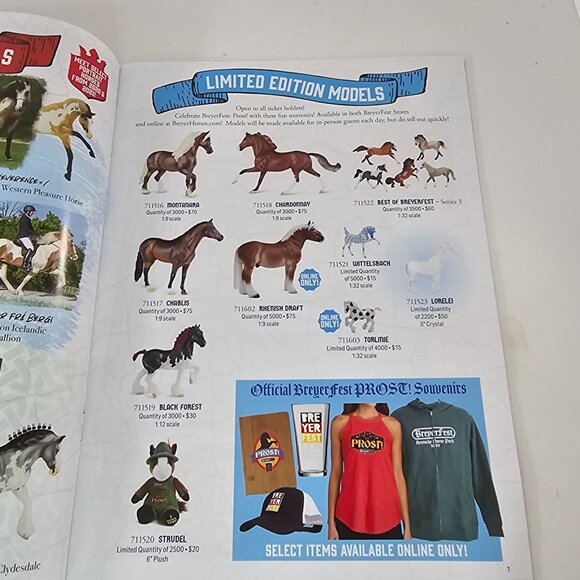 Breyerfest 2022 Official Program Prost Breyer Horse Event Catalog - Picture 6 of 9